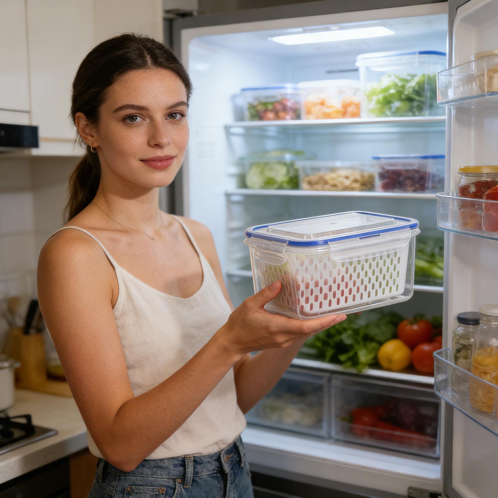 Food Storage Refrigerator - Conteneur de stockage alimentaire 4 en