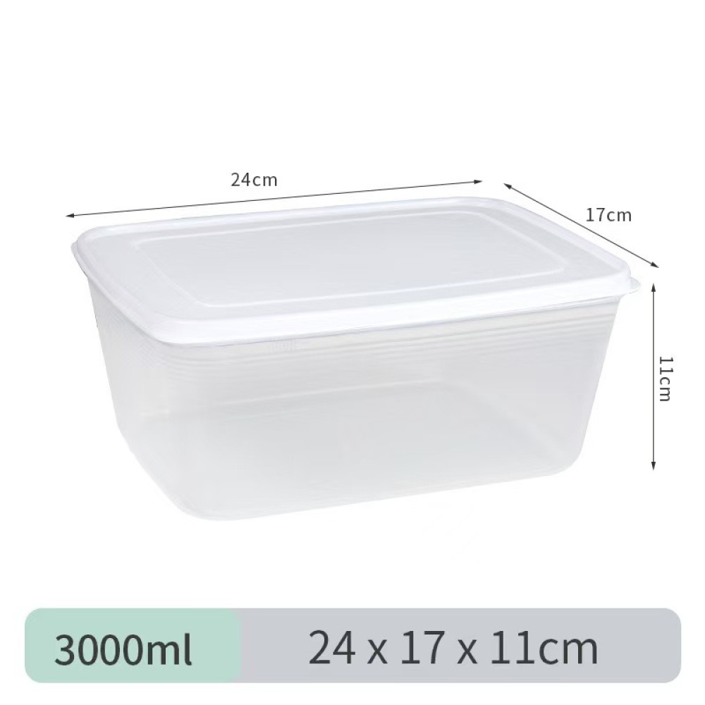 Food Storage Stackable Containers - Boîte de rangement transparente empilable pour