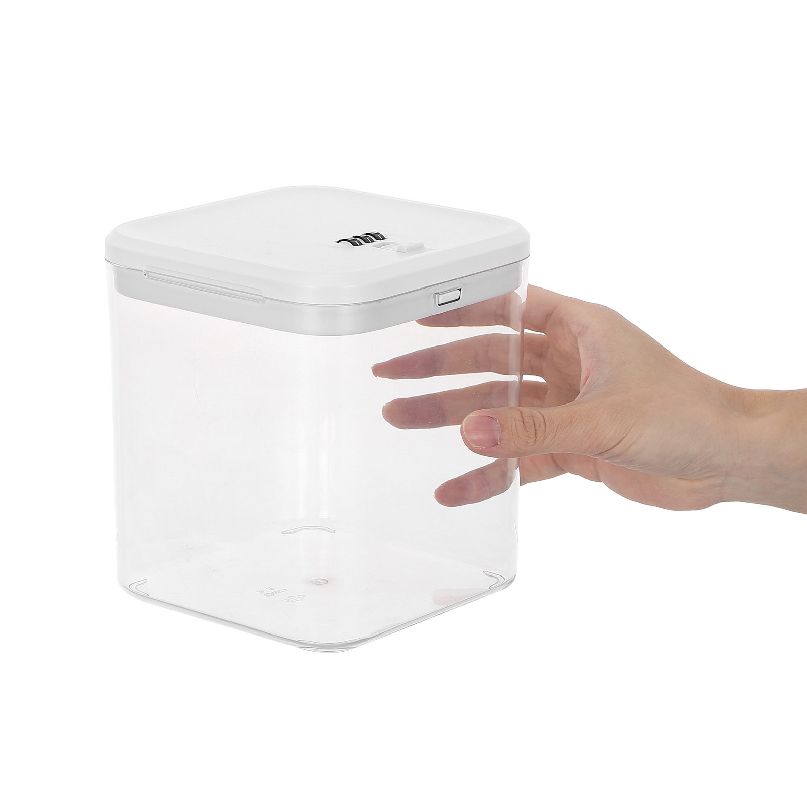 Food Storage Safe - Boîte de rangement empilable transparente avec