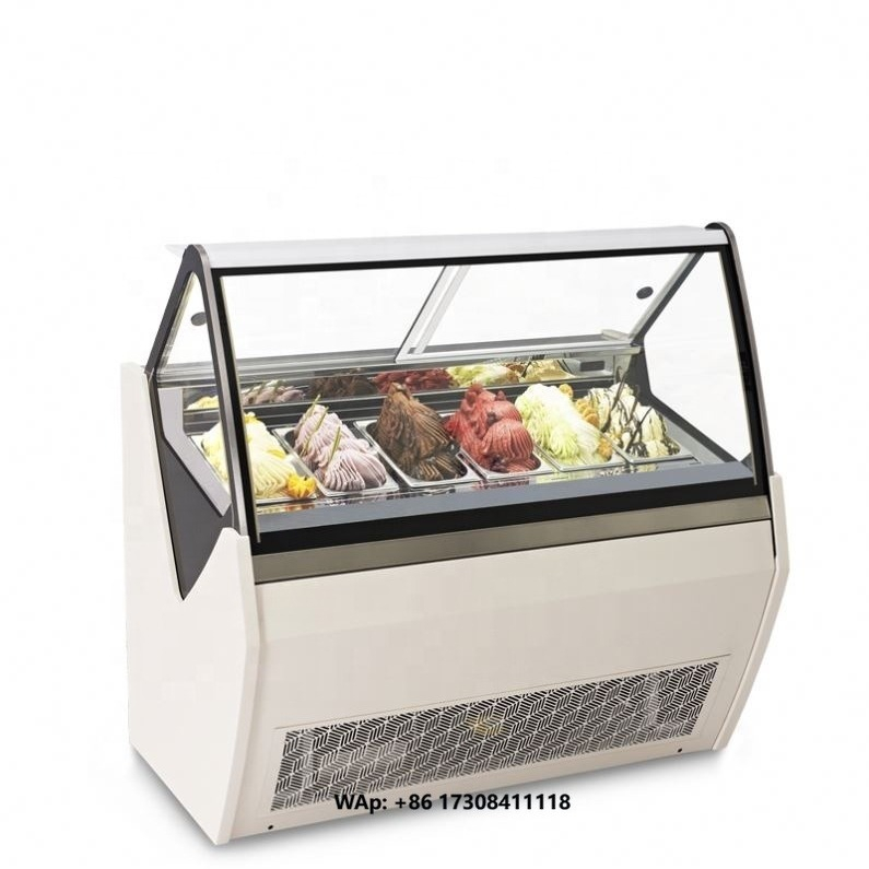 Food Storage Refrigerator - Congélateur vitrine immersif avec porte en
