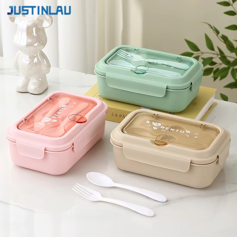 Food Storage With Compartments - JUSTINLAU Boîte à lunch portable pour