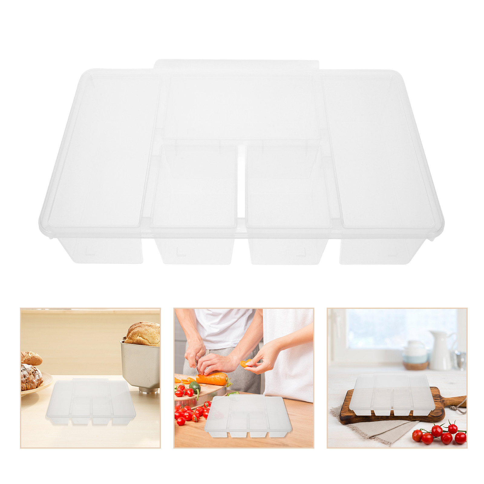 Food Storage With Compartments - Boîte de rangement alimentaire à 5