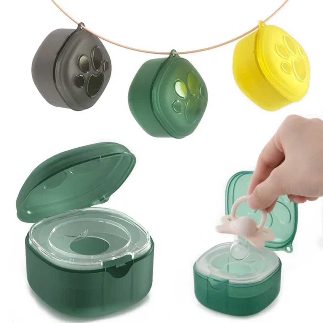 Food Storage Silicone - Boîte à sucette en Silicone de