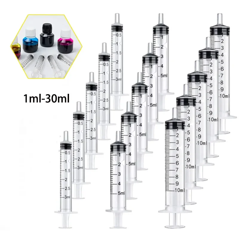 Food Storage Without Plastic - Seringues jetables 5ml/10ml sans aiguille, seringues