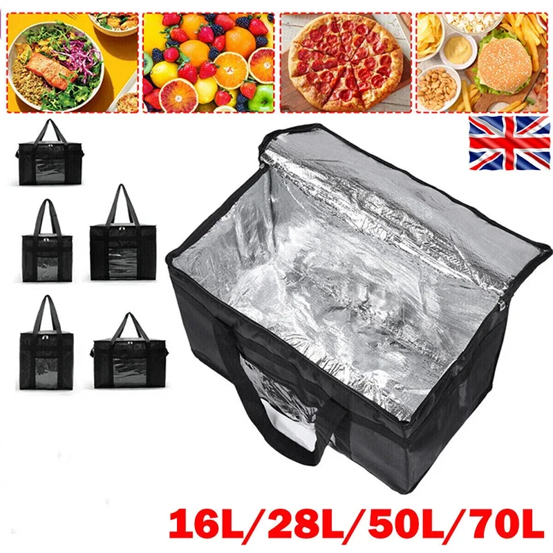 Food Storage Zipper Bags - 16L-70L sac fourre-tout thermique isolé grand