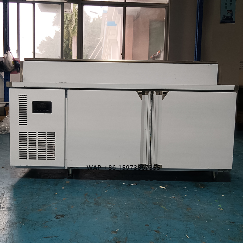 Food Storage Refrigerator - Réfrigérateur commercial encastrable 2 portes pour