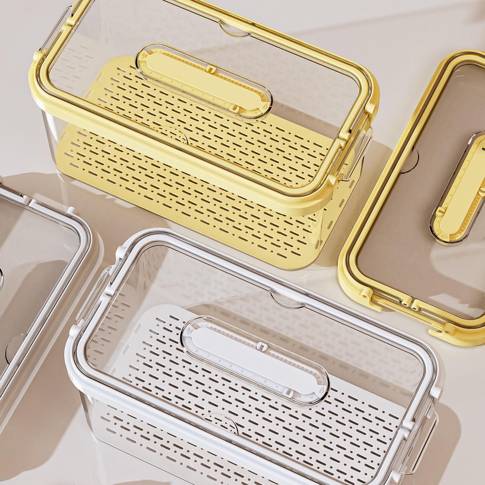 Food Storage Stackable Containers - Conteneurs de stockage pour réfrigérateur avec