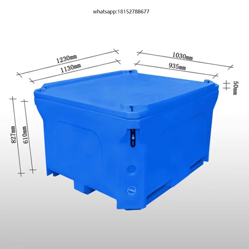 Food Storage Plastic - Boîte en plastique rotomoulé isolée de
