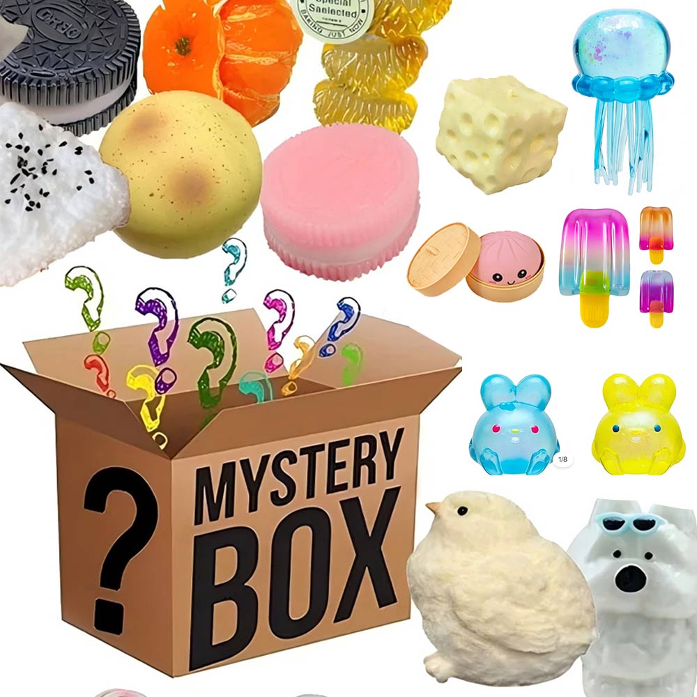 Food Storage Bag Organizer - Boîte Mystère Populaire : Squishy Mochi