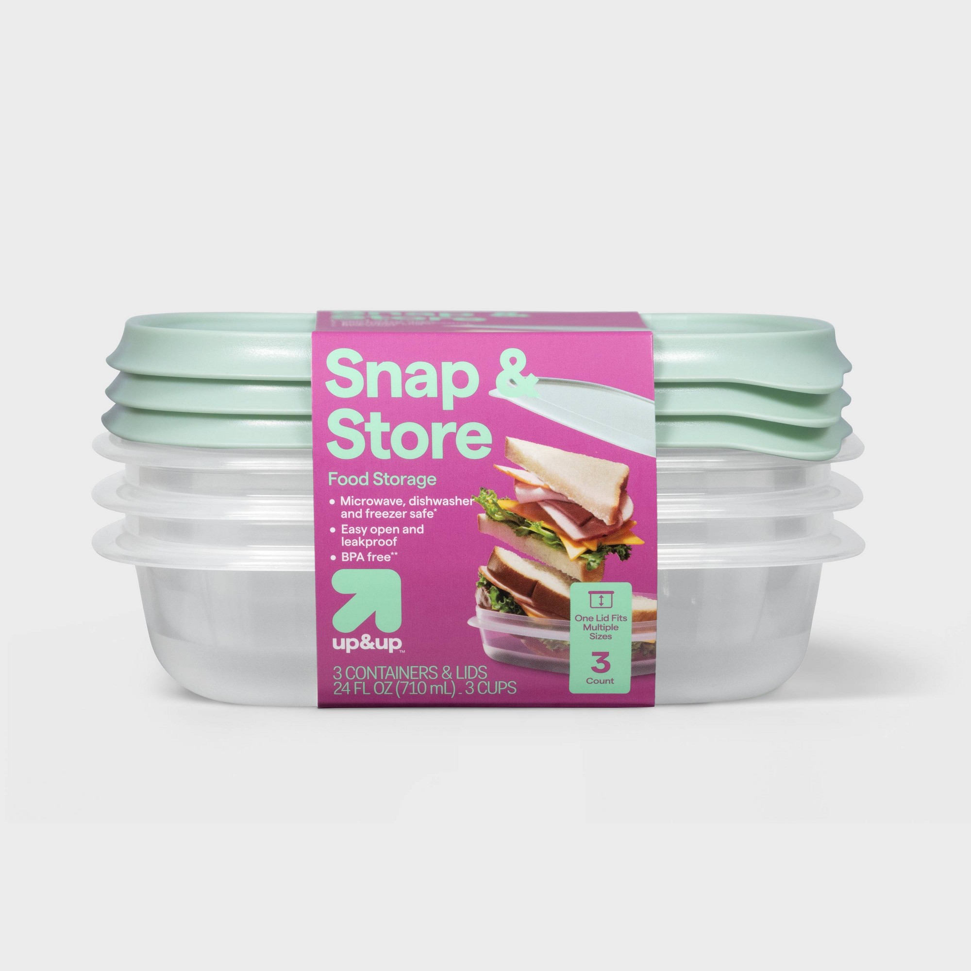 Food Storage Organization - Contenants de stockage alimentaire carrés de