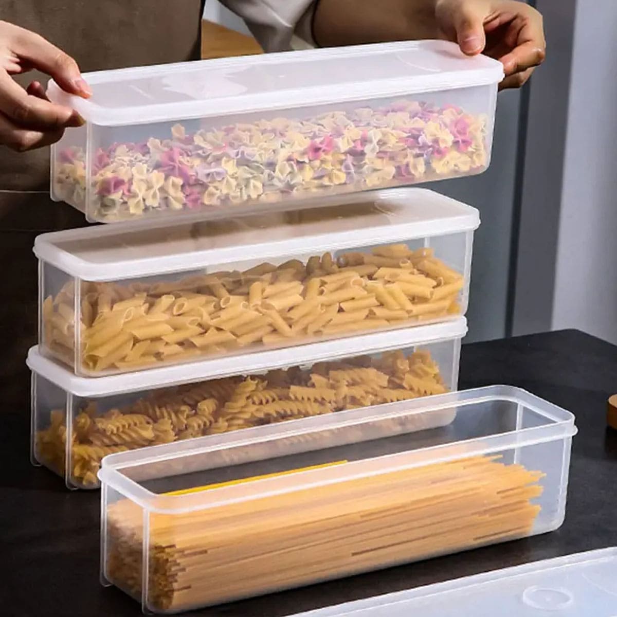 Food Storage Refrigerator - 1 boîte de rangement transparente en
