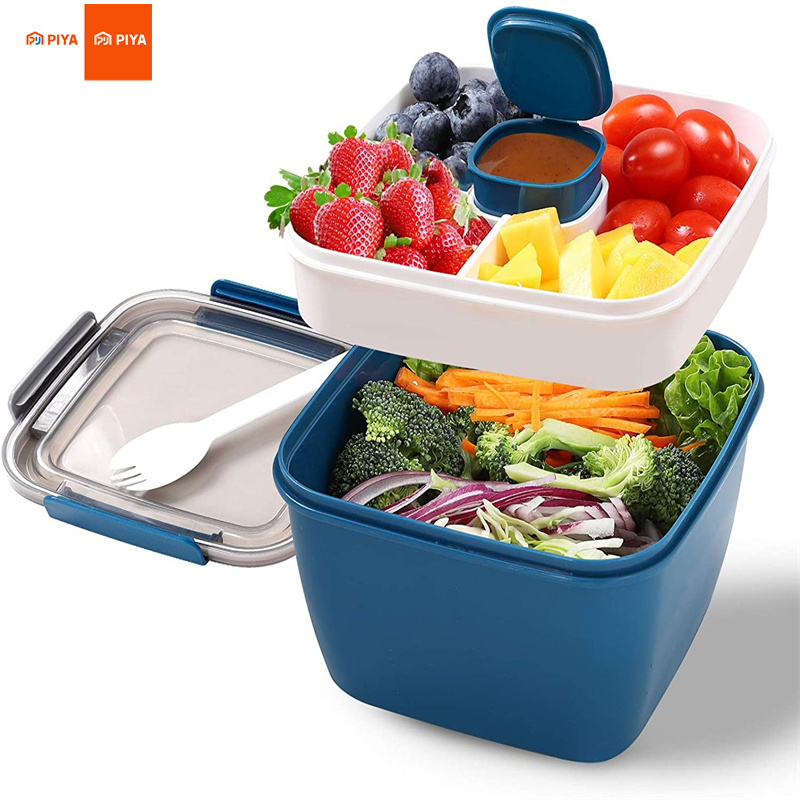 Récipient à déjeuner à salade  - Food Storage With Compartments avis et prix