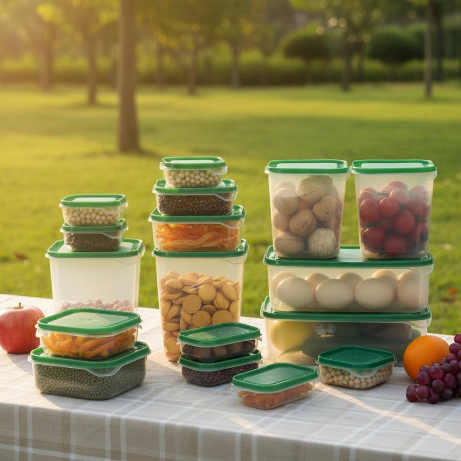 Ensemble de 17 boîtes de range - Food Storage Refrigerator avis et prix