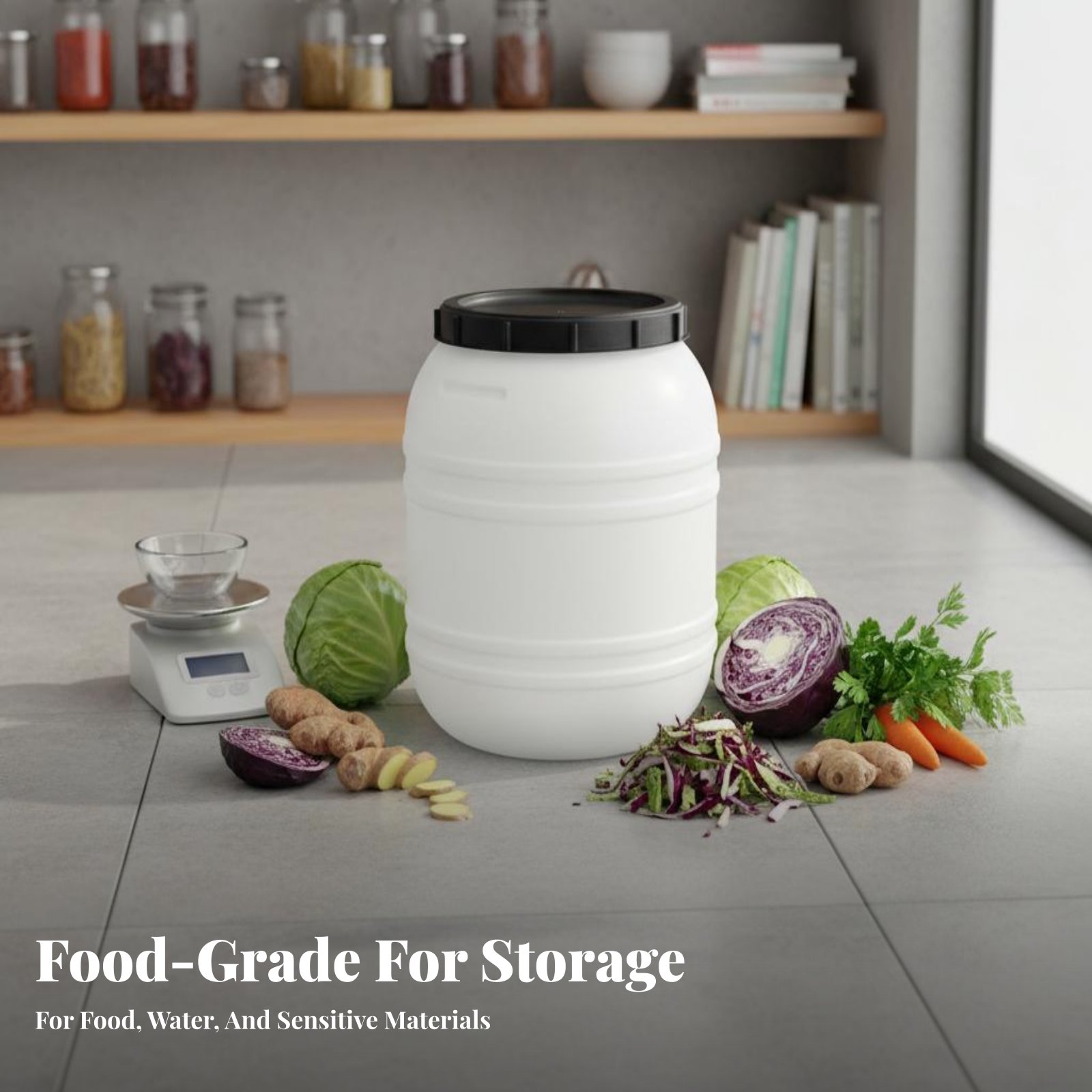 Baril en plastique de qualité  - Food Storage Plastic avis et prix
