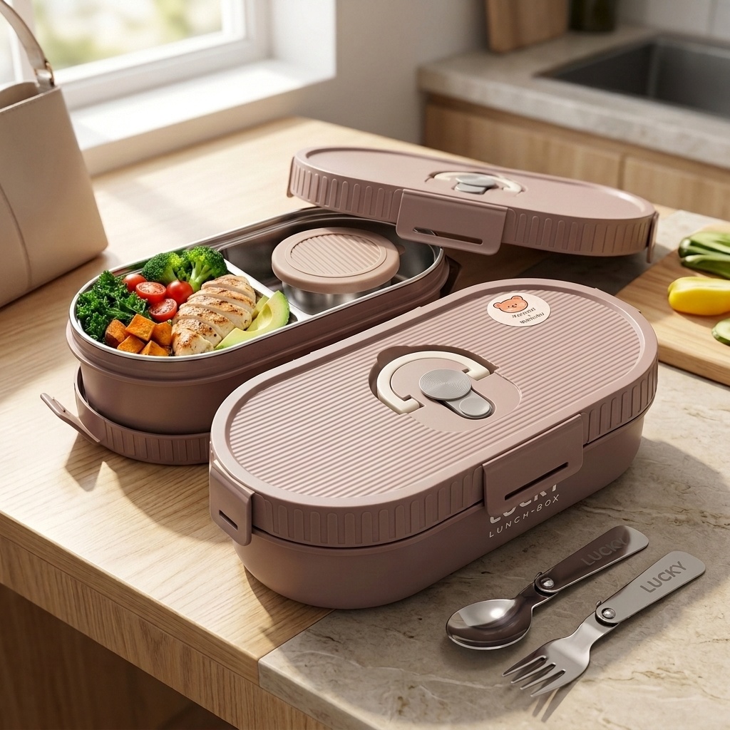 Boîte à bento en acier inoxyda - Food Storage 30 Years avis et prix