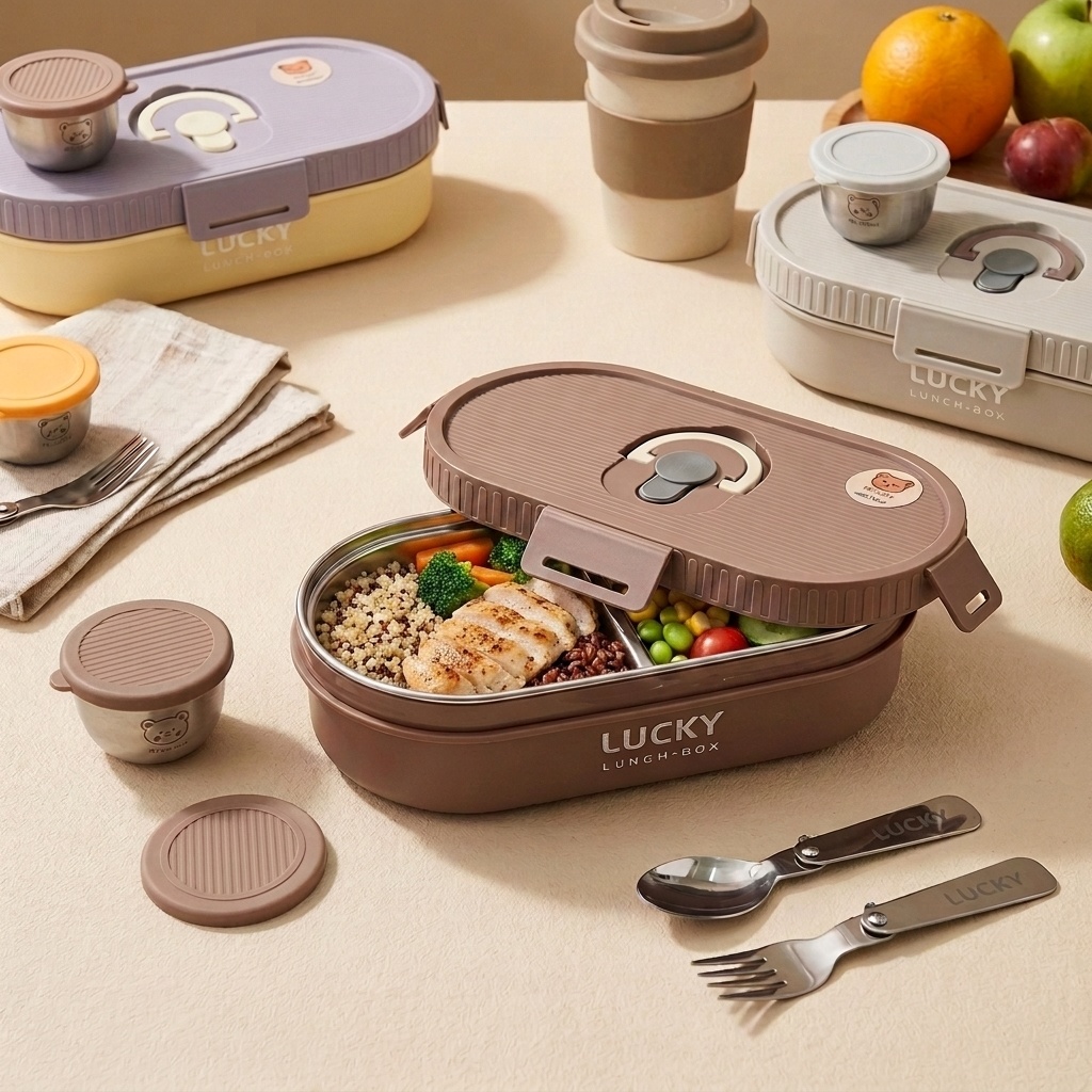 Boîte à bento en acier inoxyda - Food Storage 30 Years avis et prix