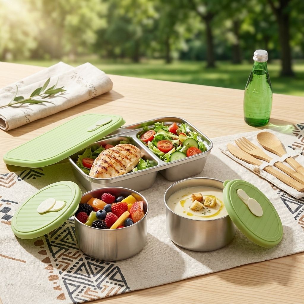 Boîte à bento en acier inoxyda - Food Storage 30 Years avis et prix