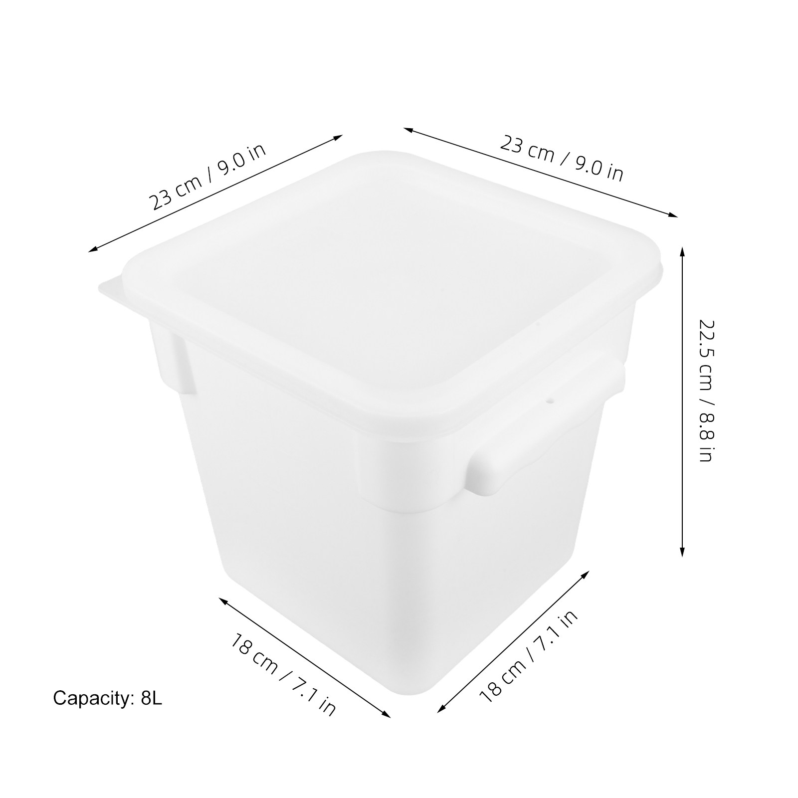 Conteneur alimentaire carré en - Food Storage Containers avis et prix