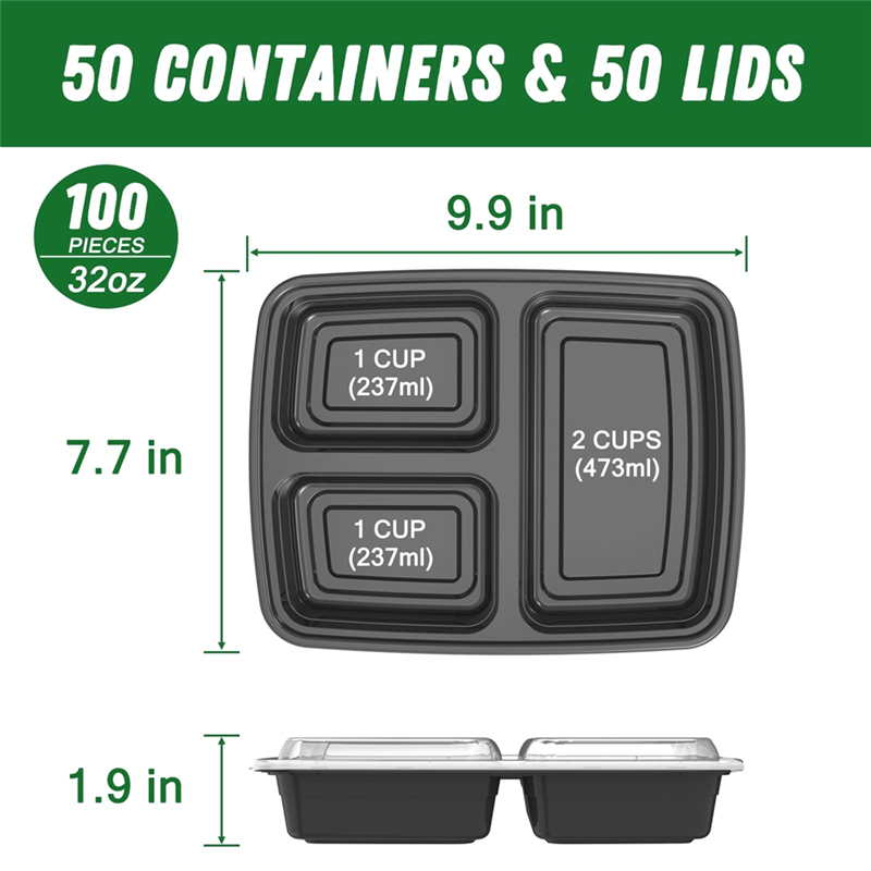 AT05-Resuable 32 Oz 50 paquets - Food Storage Without Plastic avis et prix