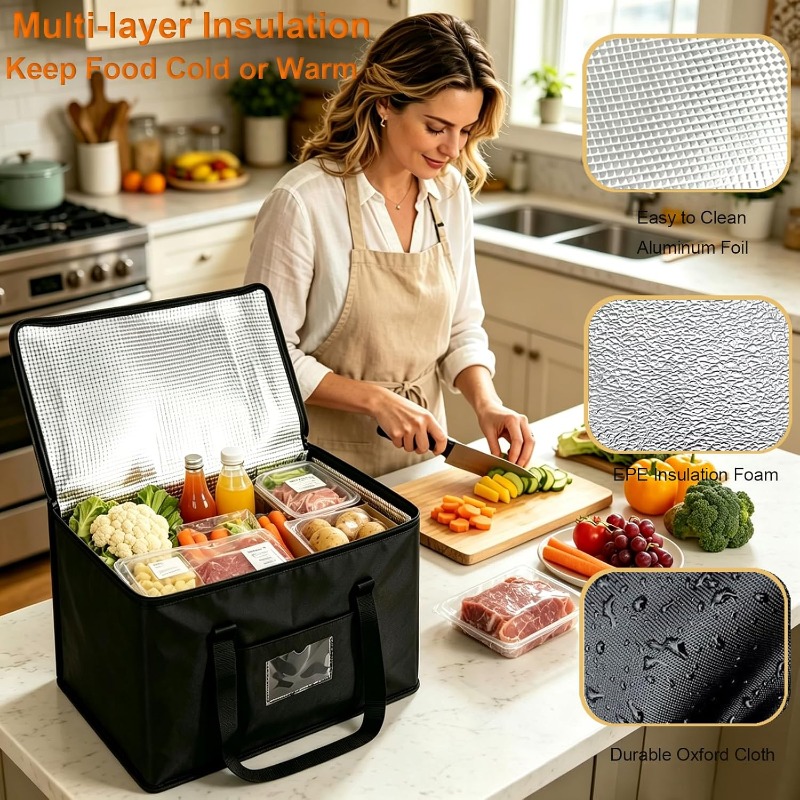 Sac isotherme de pique-nique g - Food Storage Zipper Bags avis et prix
