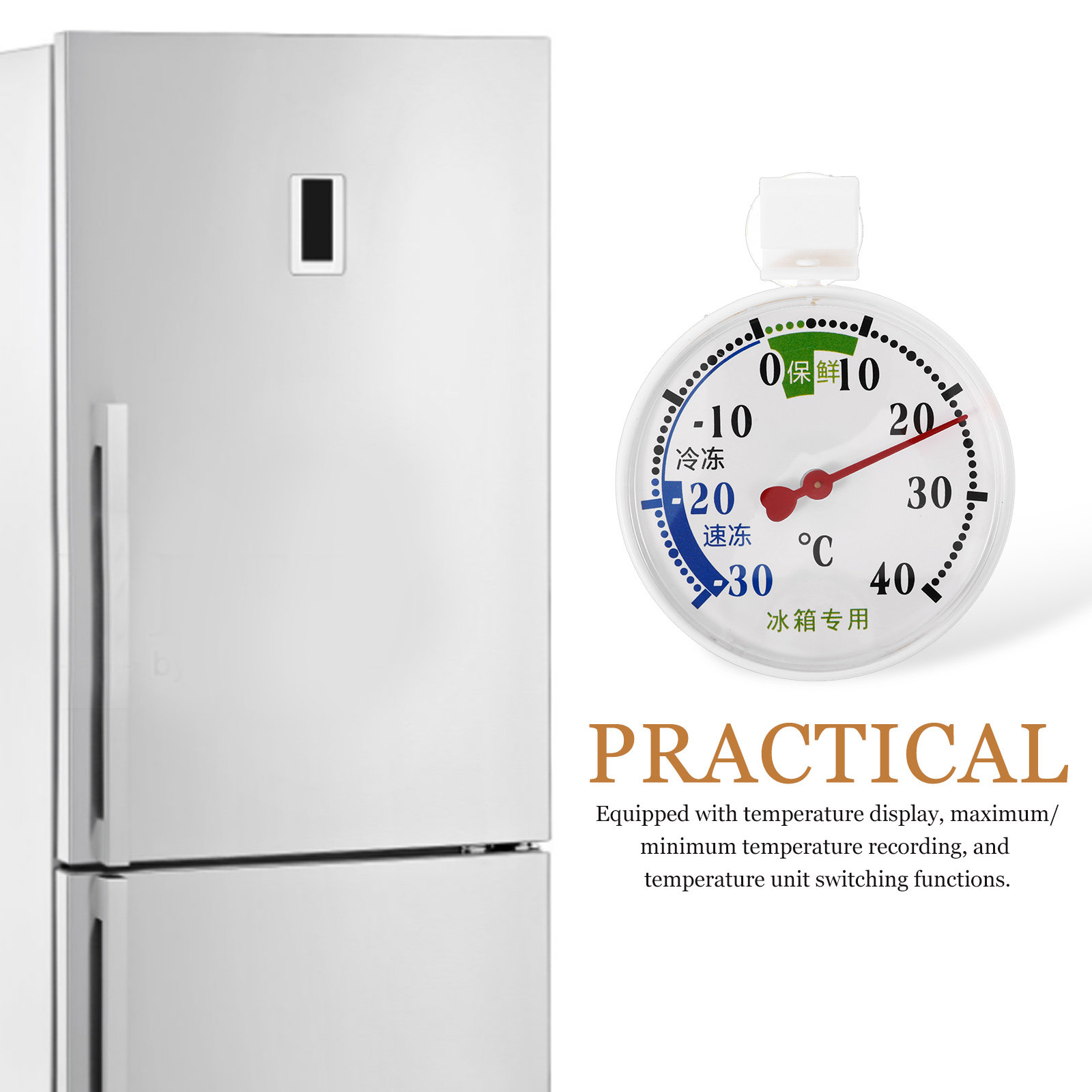 Thermomètre de température hau - Food Storage Refrigerator avis et prix