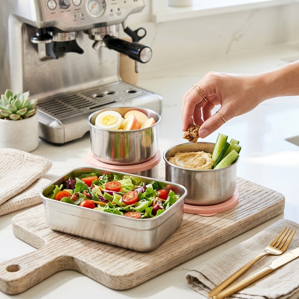 Boîte à lunch en acier inoxyda - Food Storage Safe avis et prix