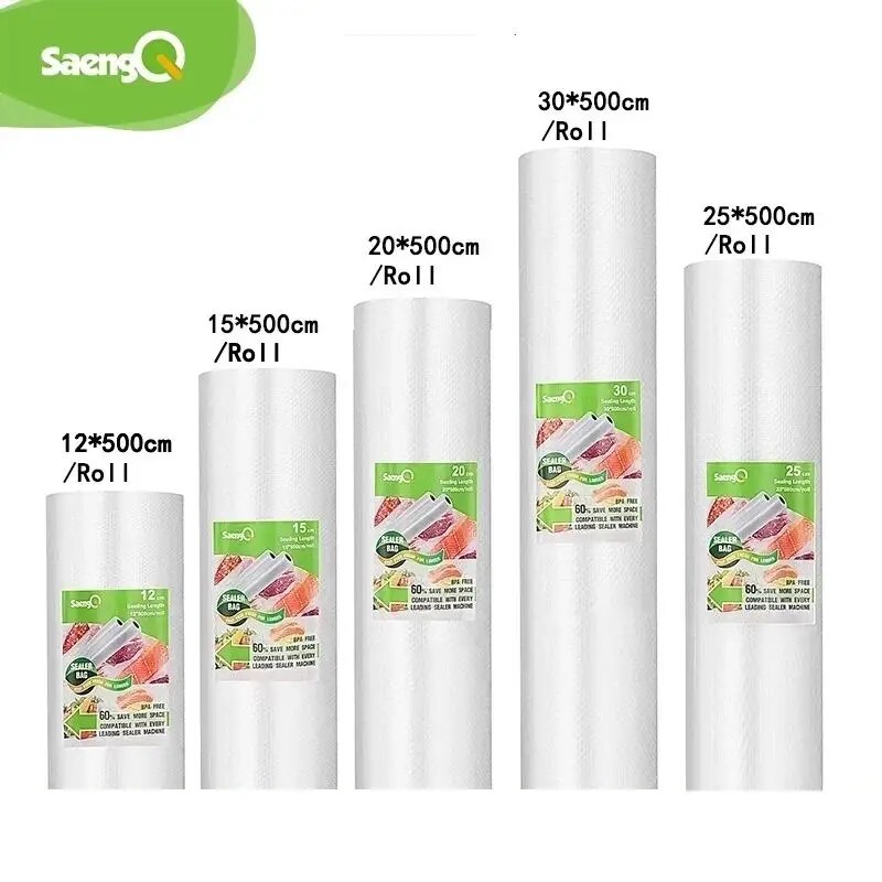 SaengQ-Lot de rouleaux de sacs - Food Storage Vacuum Seal avis et prix