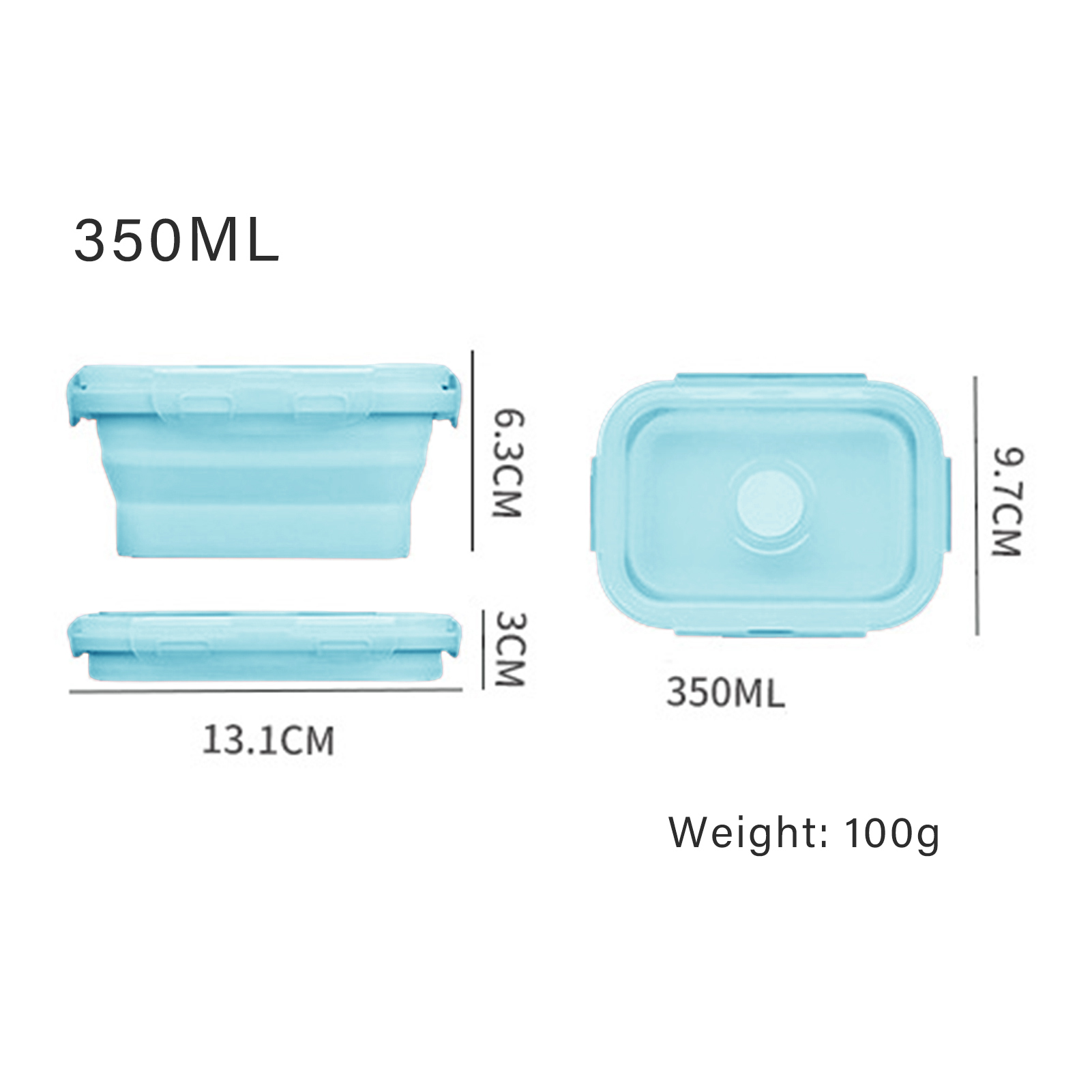 Boîte à lunch en silicone de q - Food Storage Silicone avis et prix