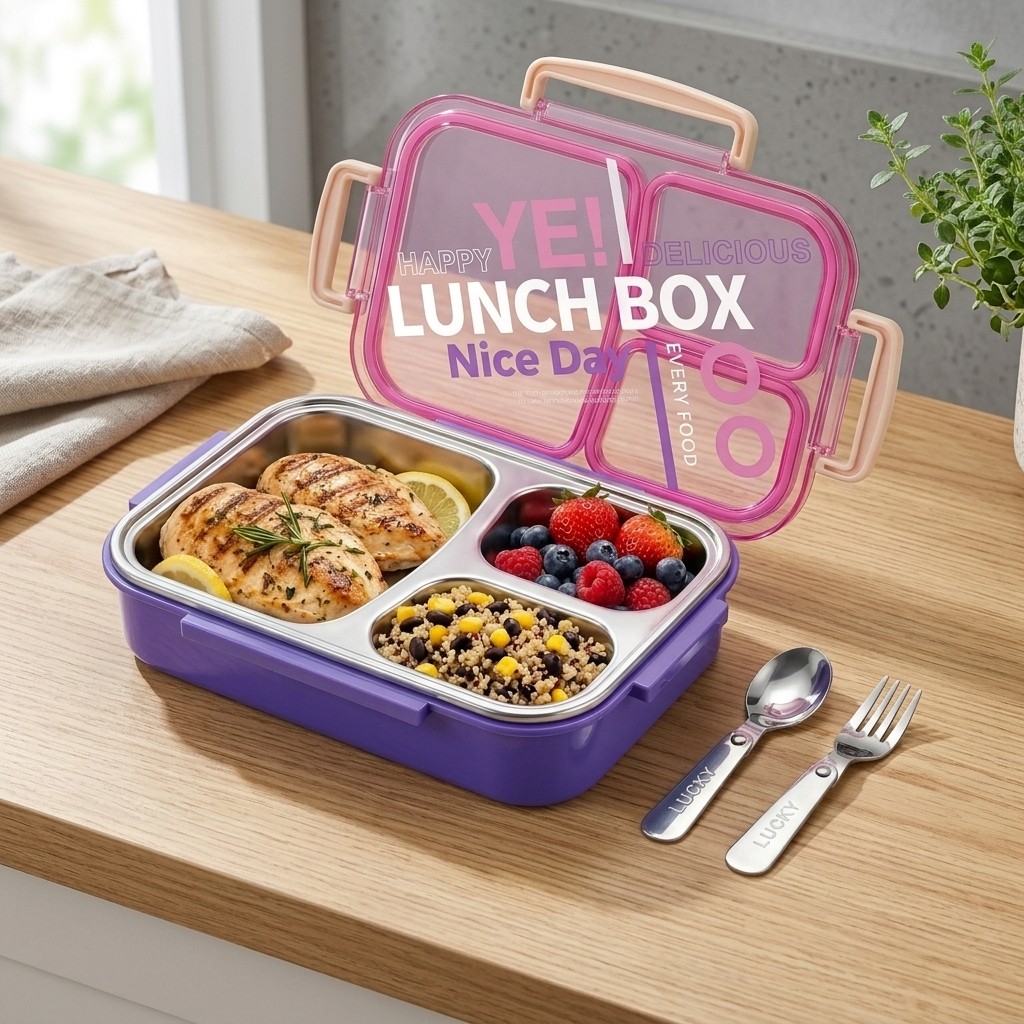 Boîte à lunch en acier inoxyda - Food Storage 30 Years avis et prix