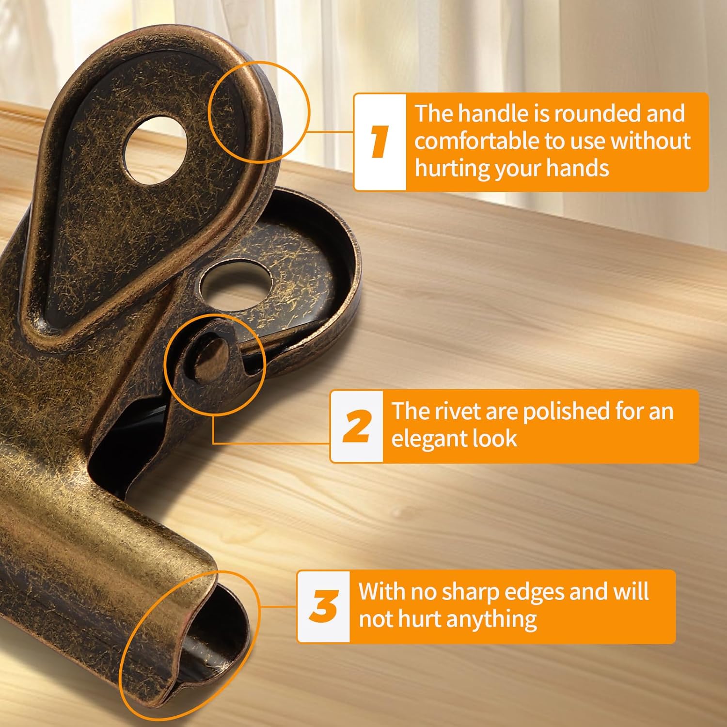 Clips Bulldog, 3 pinces de rel - Food Storage Bag Organizer avis et prix
