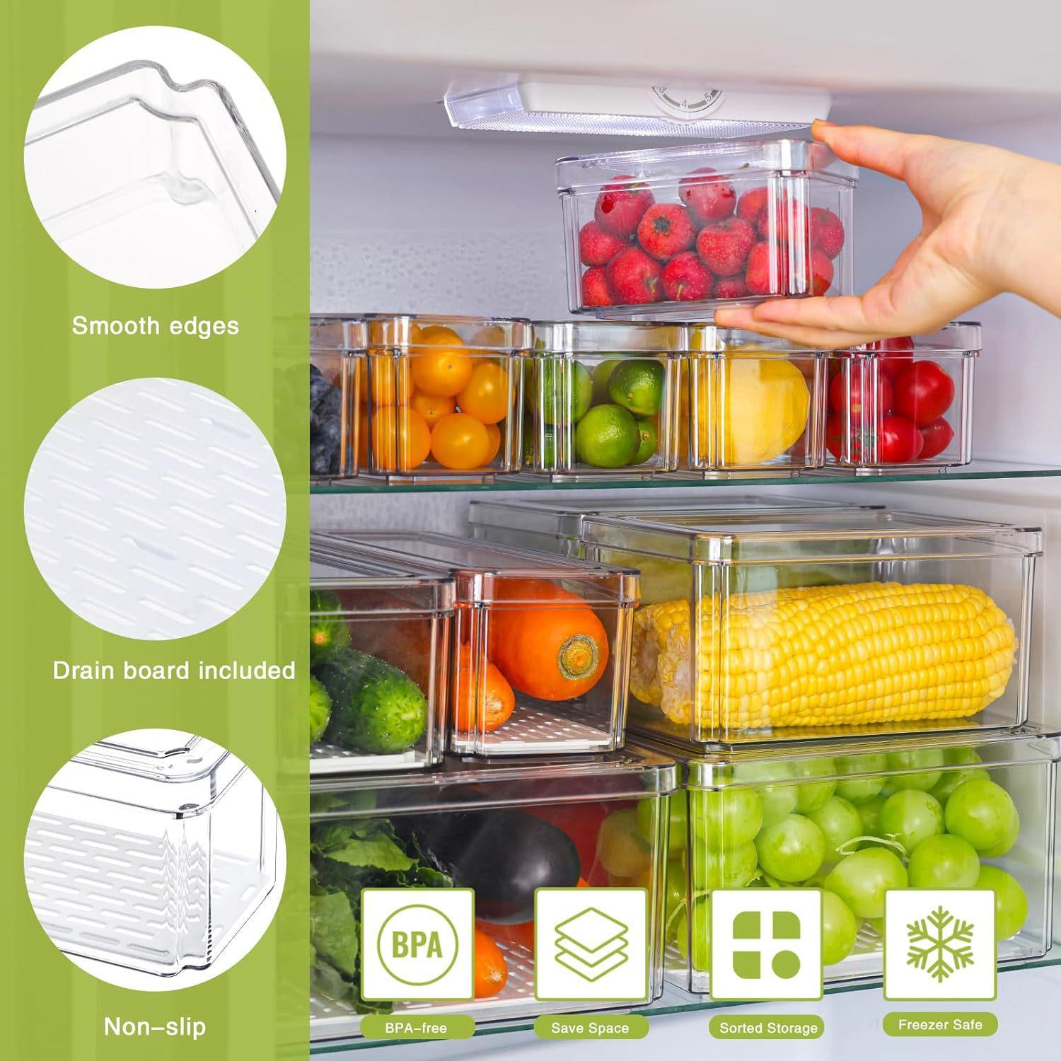 10/14 pièces de bacs de rangem - Food Storage Without Plastic avis et prix