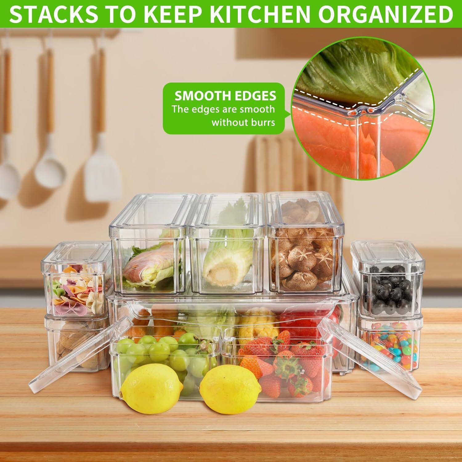 10/14 pièces de bacs de rangem - Food Storage Without Plastic avis et prix