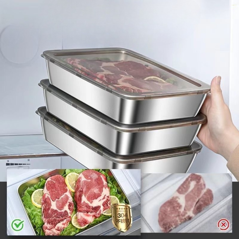 Plateau de service en acier in - Food Storage On Table avis et prix