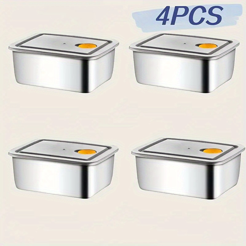 Ensemble de 4 récipients de st - Food Storage Organization avis et prix