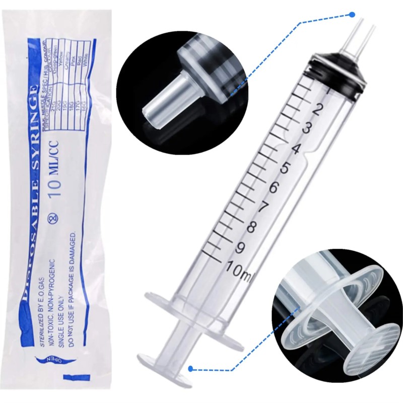 Seringues en plastique 10 ml s - Food Storage Without Plastic avis et prix