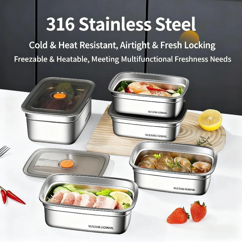 Boîte à lunch hermétique en ac - Food Storage Safe avis et prix