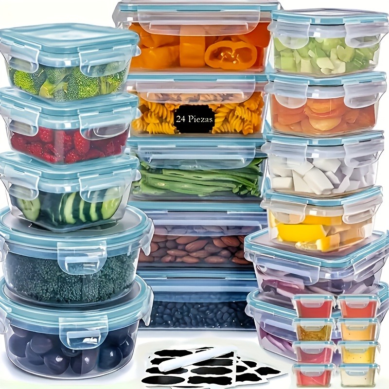 Ensemble de 48 contenants alim - Food Storage On Table avis et prix