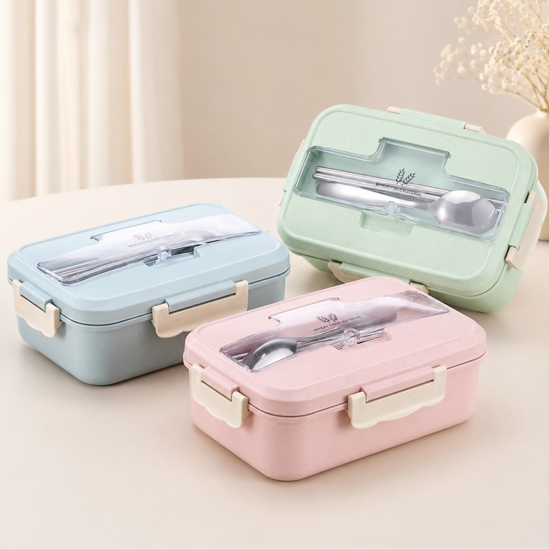 Boîte à lunch en paille de blé - Food Storage Safe avis et prix